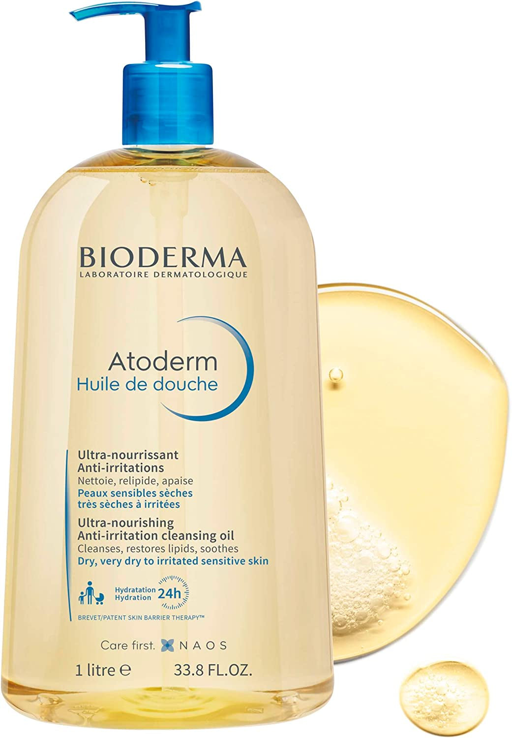 Atoderm Olio Doccia Ultra Nutriente - 1L / 33.80 Fl.Oz.